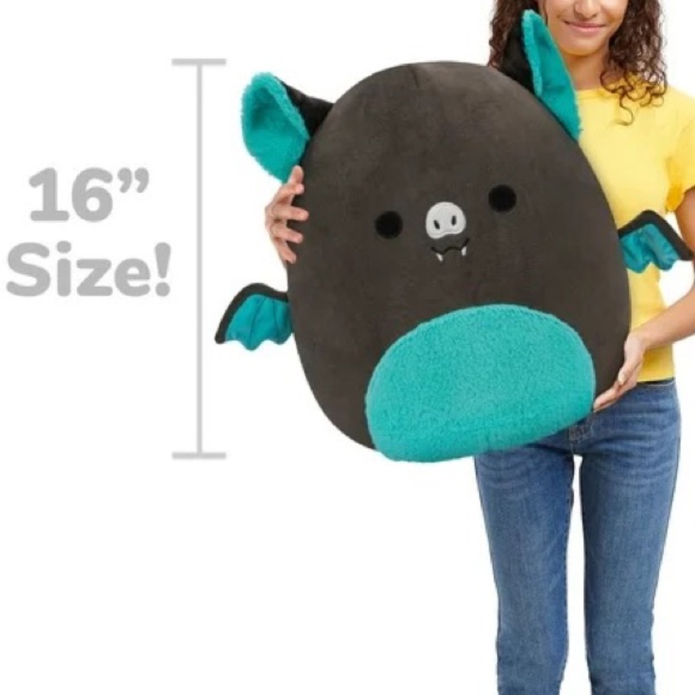 Squishmallows - Aldous the Bat 16’’ 🦇 💙 Halloween / Spooky Season Plush Toy